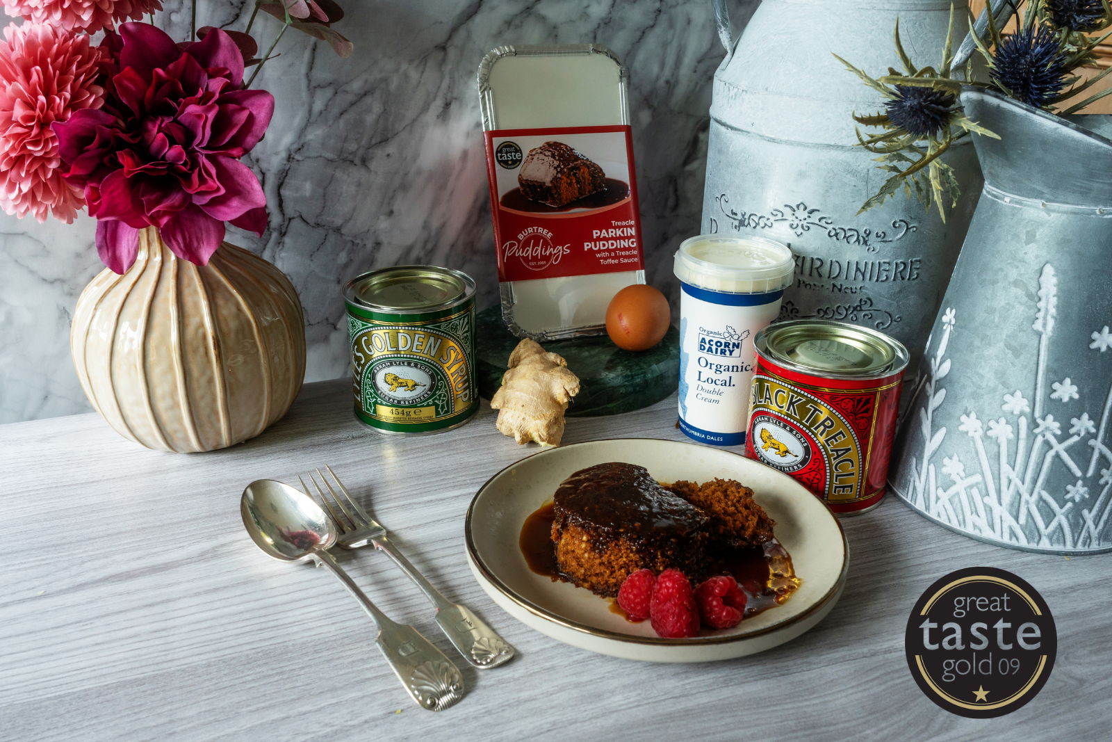 Treacle Parkin Pudding Award Winning