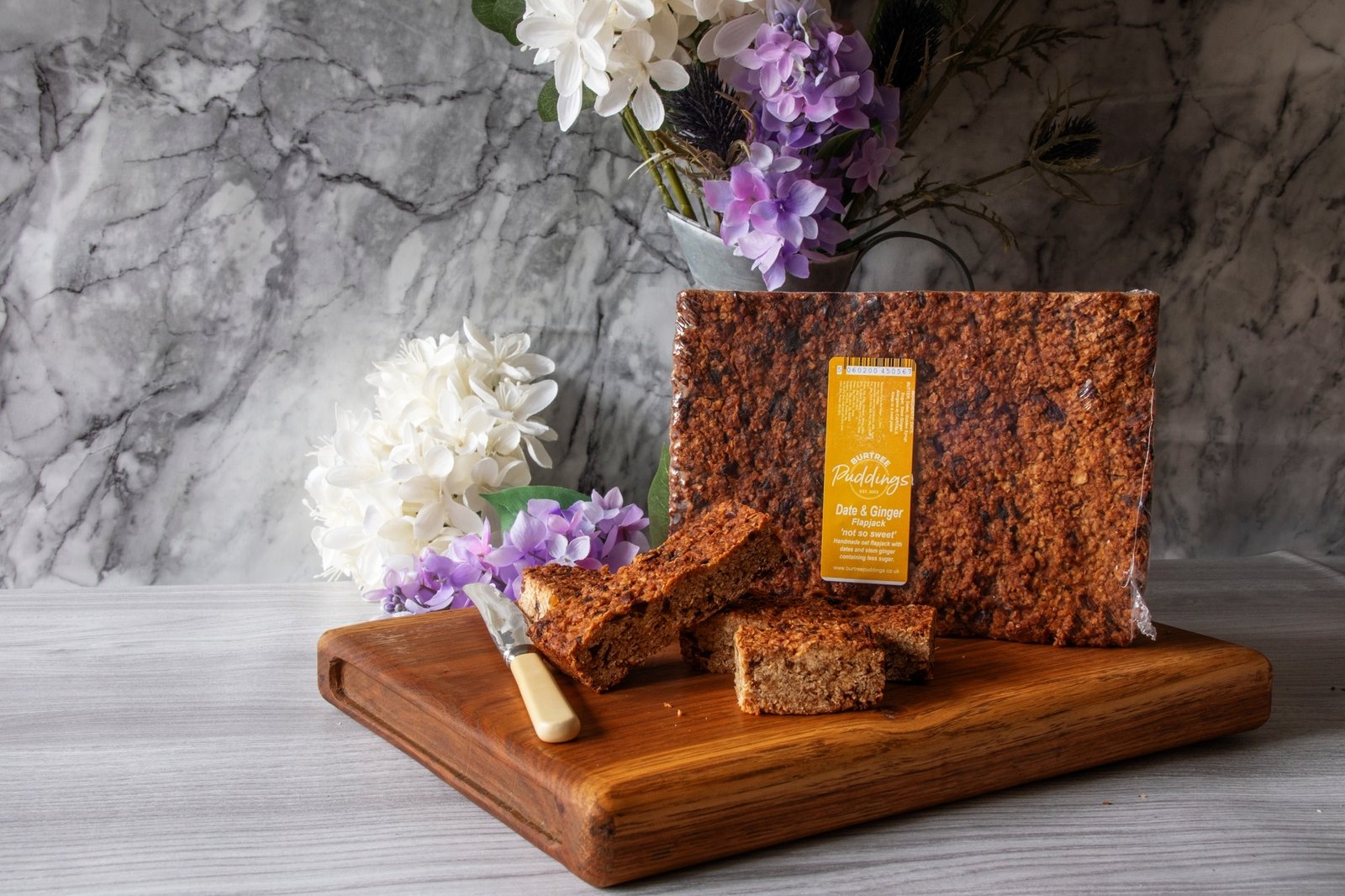 Date and Ginger Flapjack Date and Ginger Flapjack