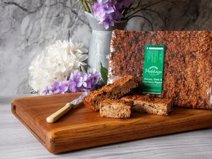 Honey Date and Tart Cherry Flpajack