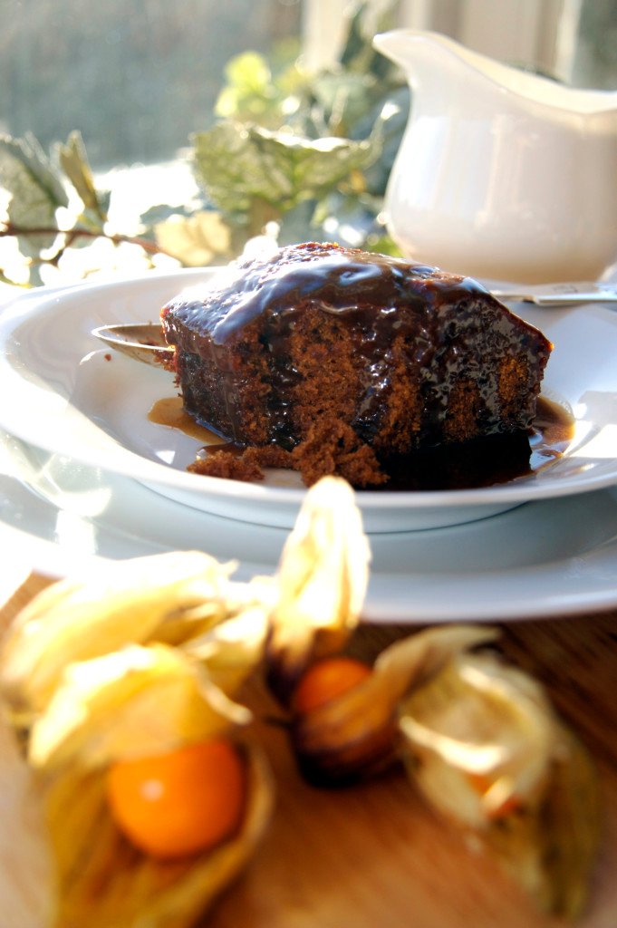Sticky toffee pudding