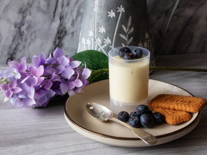 Lemon Posset pudding pot