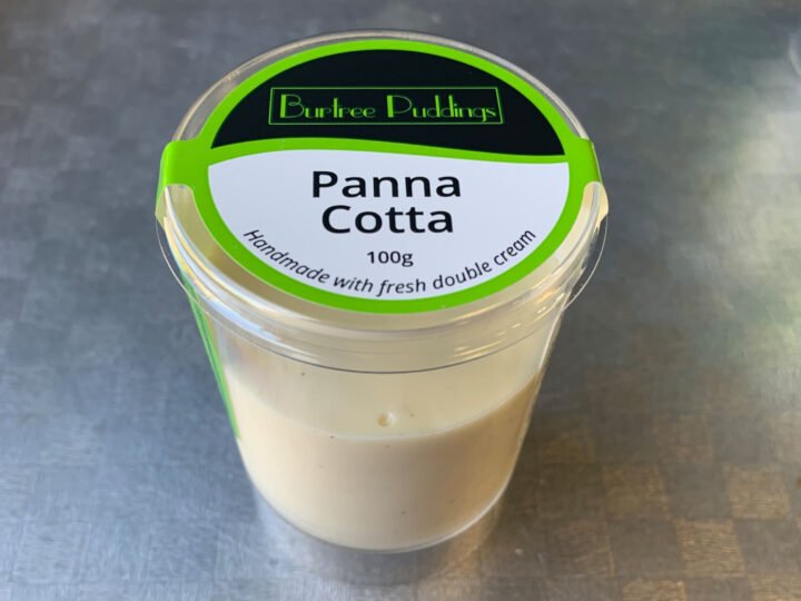 Panna Cotta Pudding Pots x4
