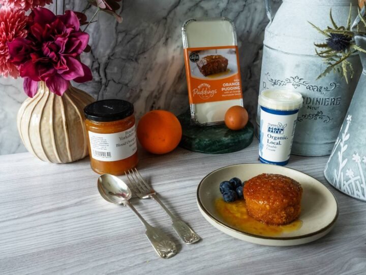 Orange Pudding Burtree Puddings