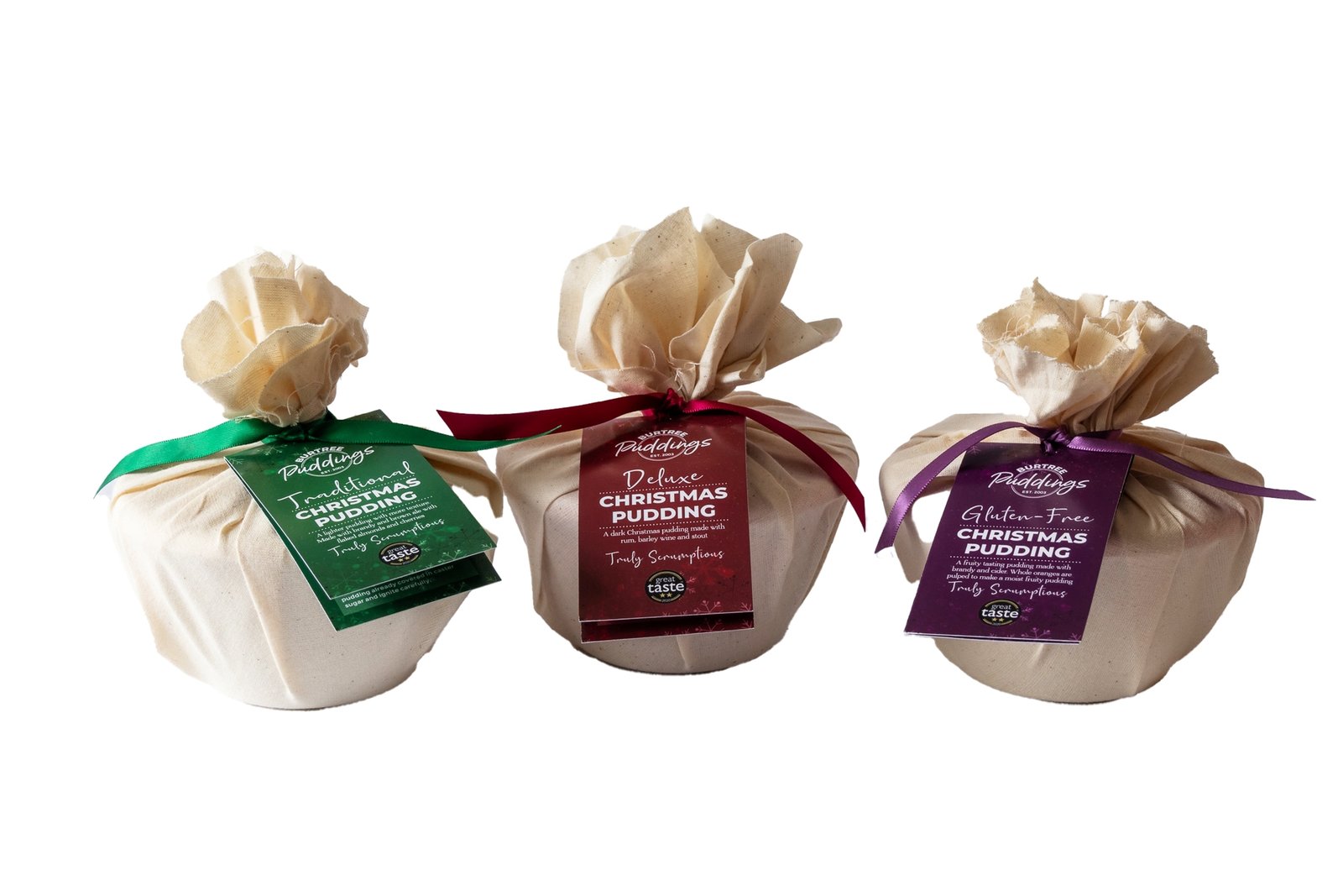 Range of Christmas Puddings Range of Christmas Puddings